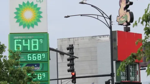 Chicago Gas at the BP at 1600 N Elston Ave. in West Town. Credit: Mack Liederman/Block Club Chicago
