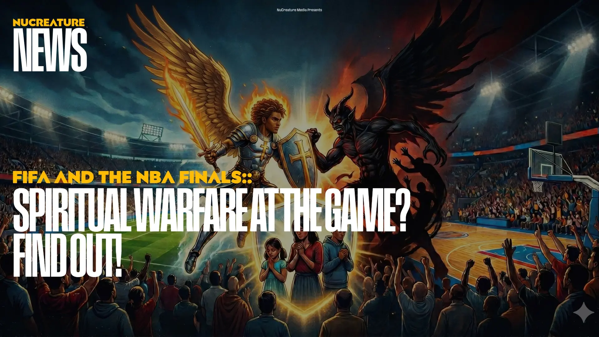 FIFA AND THE NBA FINALS: SPIRITUAL WARFARE AT THE GAME? FIND OUT NOW