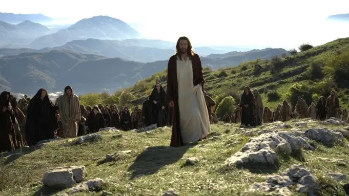 Jaakko Ohtonen as Jesus in 'The Resurrection of the Christ: Part One'