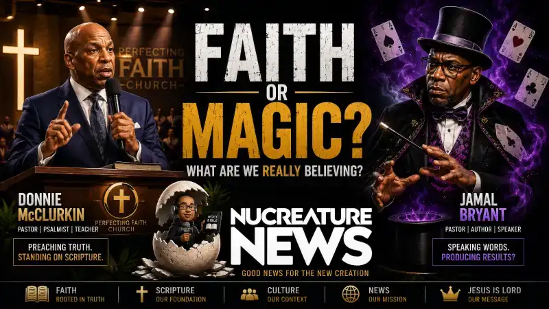 Faith or Magic? Donnie McClurkin Challenges “Abracadabra” Teaching