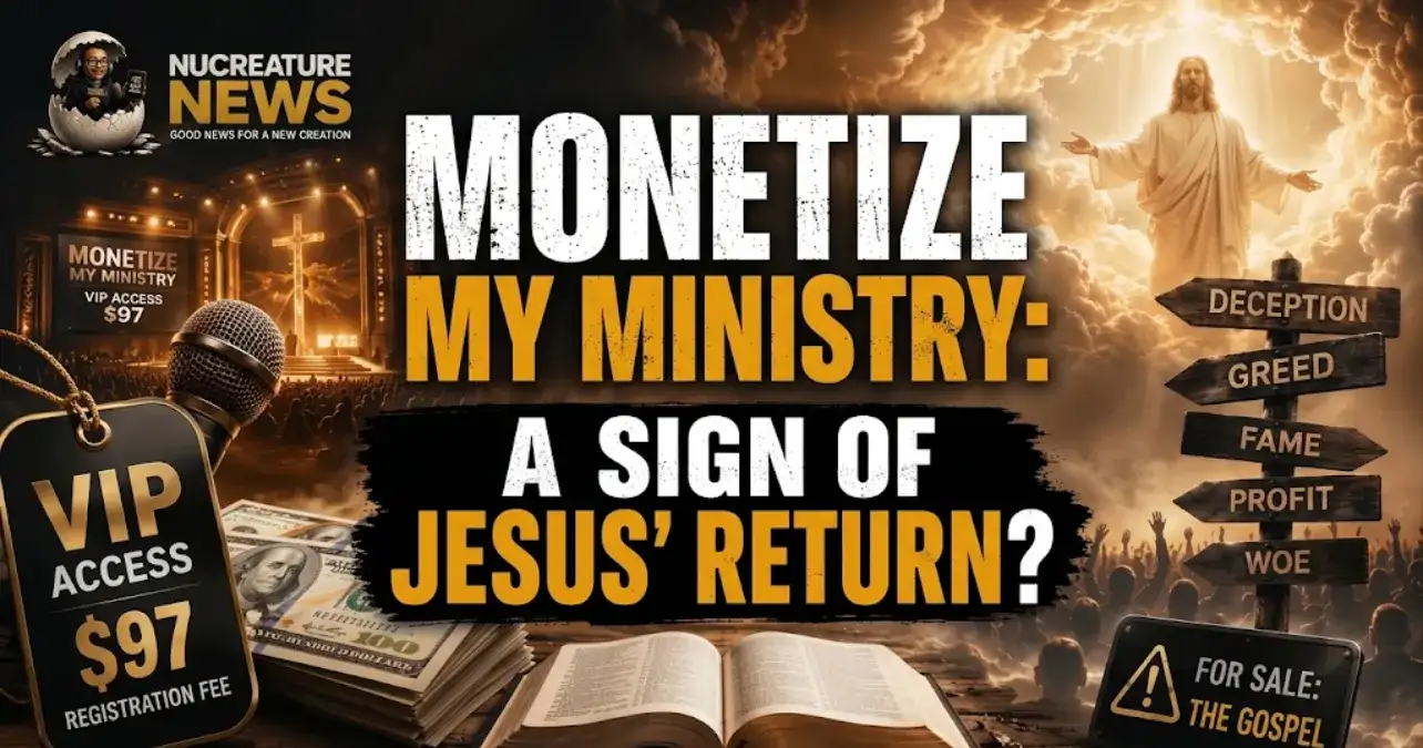 End-Times: Monetize My Ministry? A Sign of Jesus’ Return? Find Out Now!