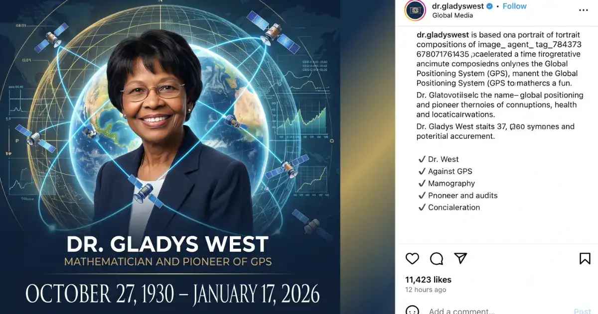 The Hidden Genius Who Mapped Our World: Dr. Gladys West Passes Away at 95