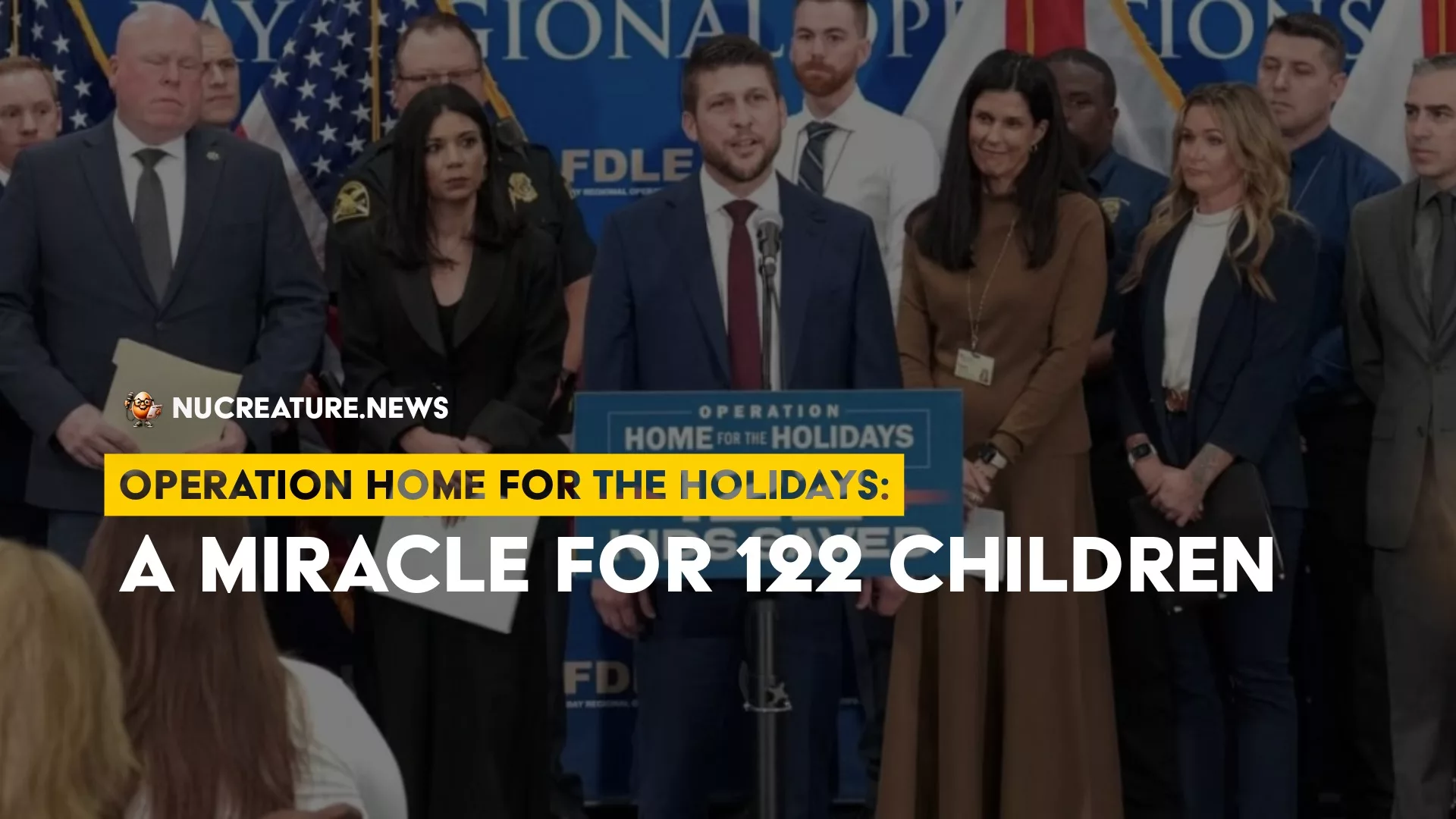 Operation Home for the Holidays:A Miracle for 122 Children